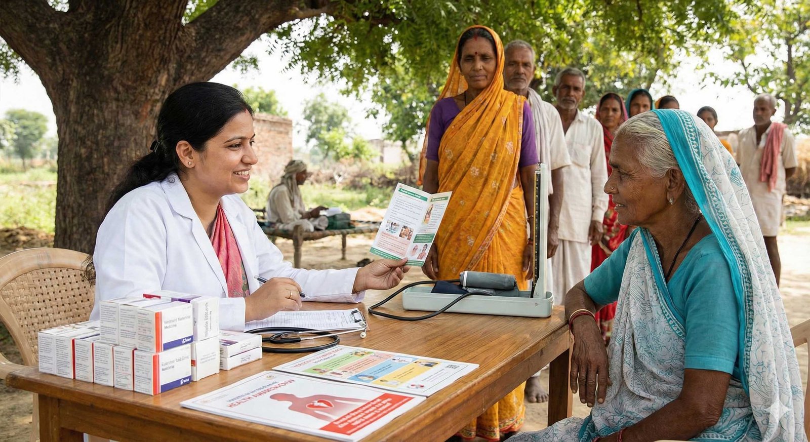 Community Health Camp and Medical Supplies